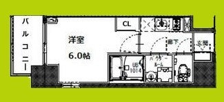 エスリードレジデンス大阪福島シティクロスの物件間取画像