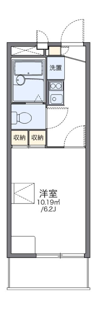 東花園駅 徒歩17分 2階の物件間取画像