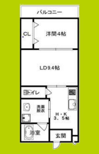 COCO MOZUの物件間取画像