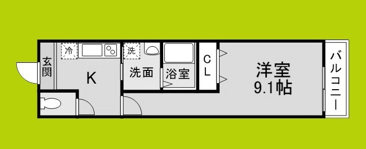 フジパレス阪急塚口駅東EASTの物件間取画像