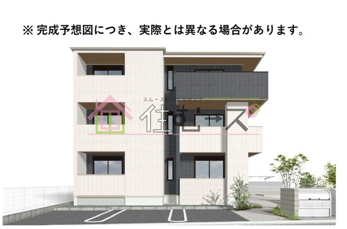（仮称）D-ROOM橋波東之町　東棟の物件外観写真