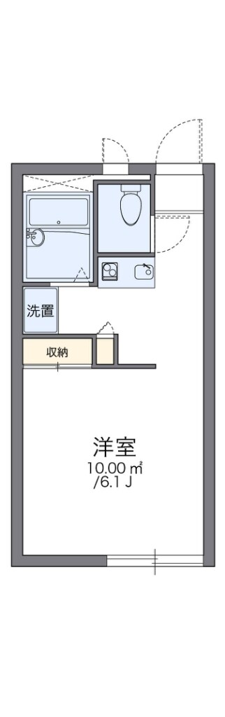 レオパレスマ・メゾンの物件間取画像