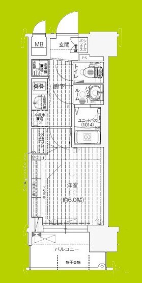 プレサンス大正エミナンスの物件間取画像