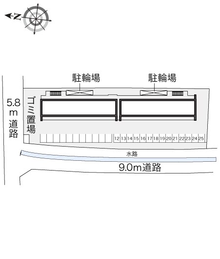 曽根駅 徒歩14分 3階の物件内観写真