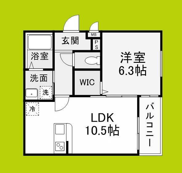 サンセレーノ minamiの物件間取画像
