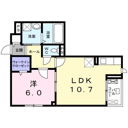 ラフレシール　ヌフの物件間取画像