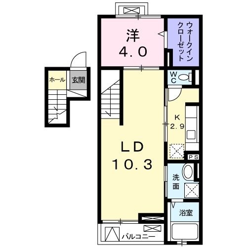 クレメントハウスの物件間取画像