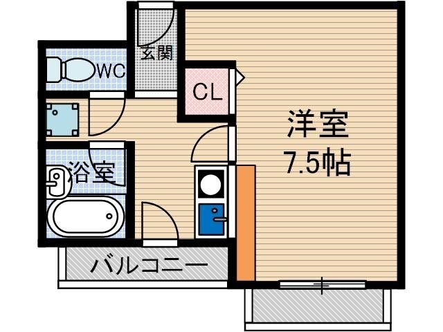 アプティー総持寺の物件間取画像