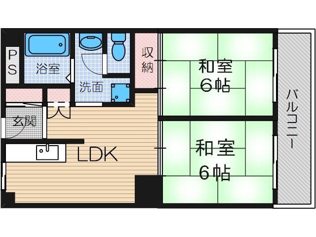 パークハイツミシマの物件間取画像