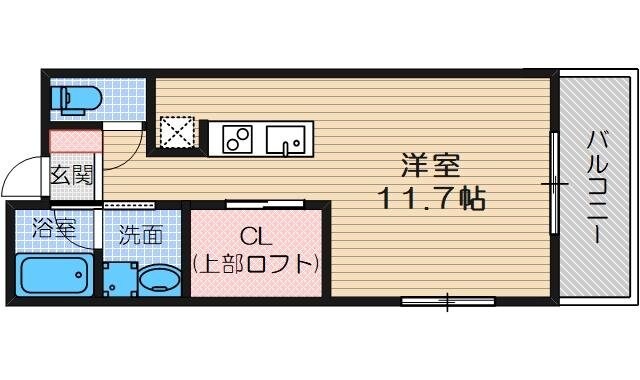 Casa de violaの物件間取画像