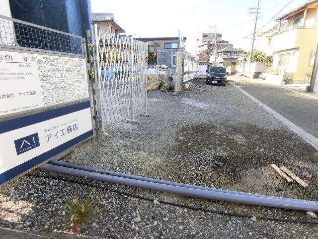 高槻市西五百住町共同住宅新築工事の物件外観写真