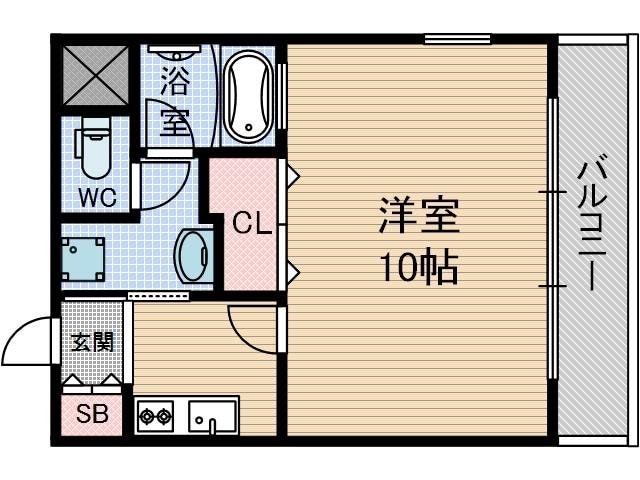 ラメゾンリュミエール彩都の物件間取画像