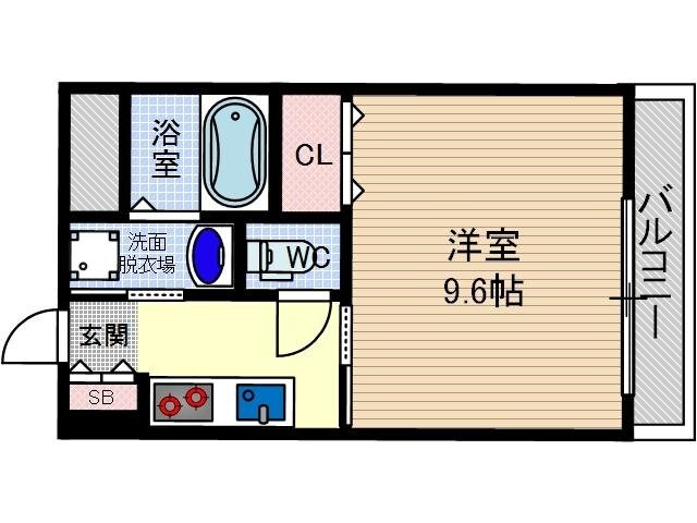 ボンヌ　レコルトの物件間取画像