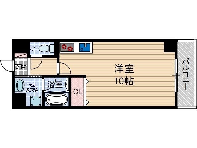 エクセレント大畑の物件間取画像