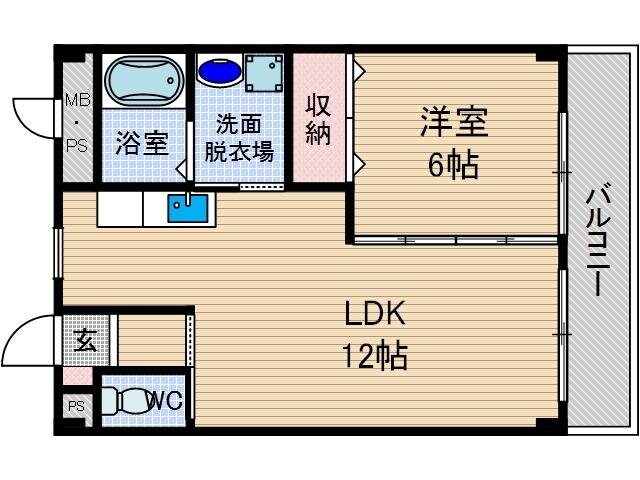 アメニティ春光園の物件間取画像