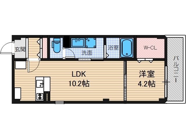 アルシエラの物件間取画像