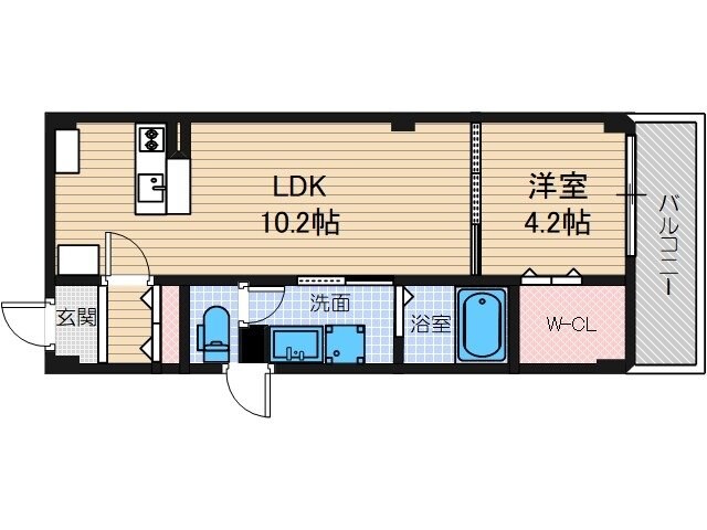 アルシエラの物件間取画像