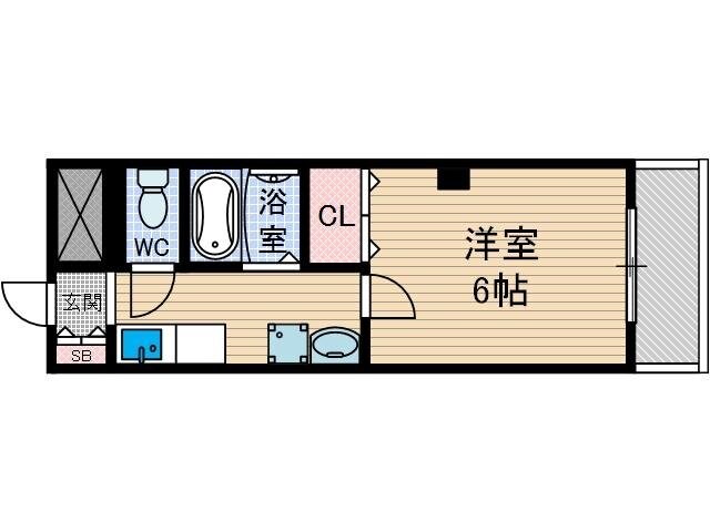 イーズ南春日丘の物件間取画像