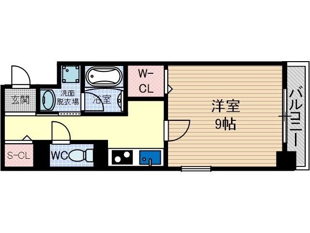 グーテンターク富田2の物件間取画像