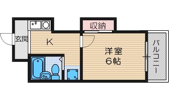 アンフィニィ西町の物件間取画像