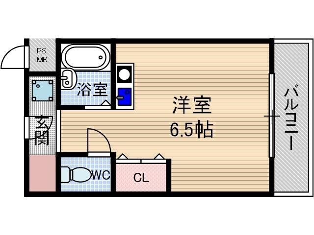 サンフェイム黒田の物件間取画像