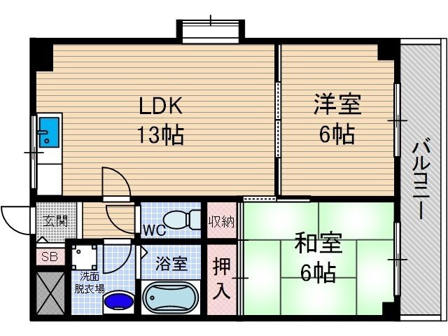 ヘラルダー90の物件間取画像