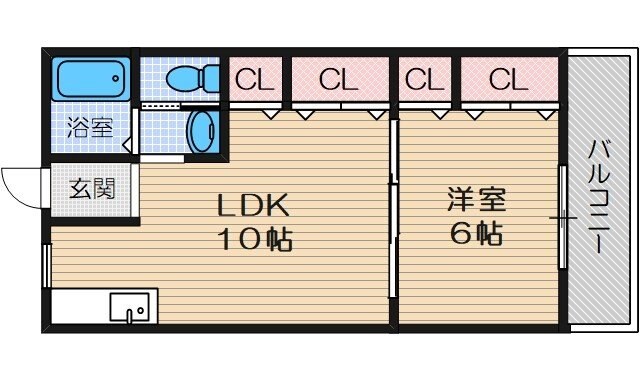 ヴィラ春日の物件間取画像