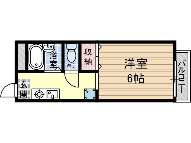 ウィンヒル上郡の物件間取画像