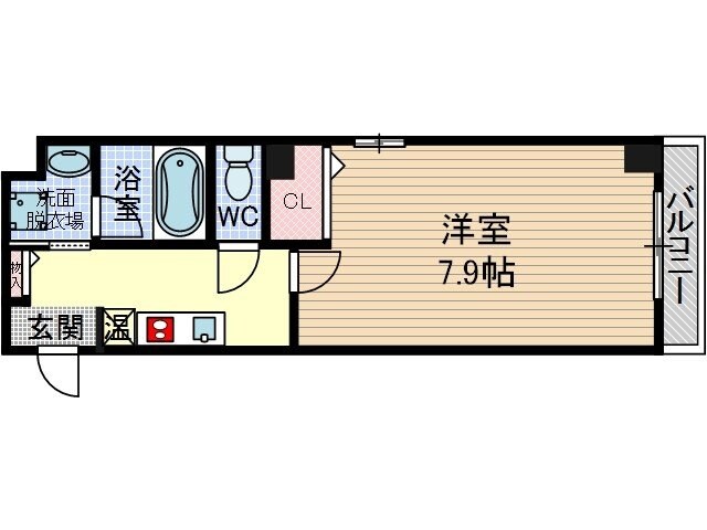 アネシスフナキの物件間取画像