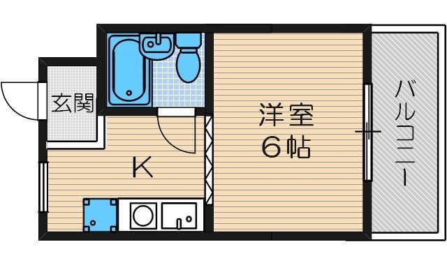 プラットホーム川端通りの物件間取画像