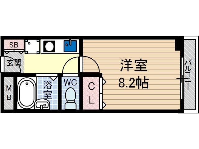 ボナール青葉丘の物件間取画像