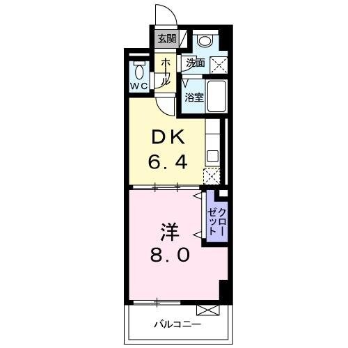 ハックベリー茨木南の物件間取画像