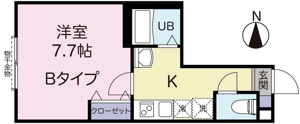 キャメル足立入谷の物件間取画像