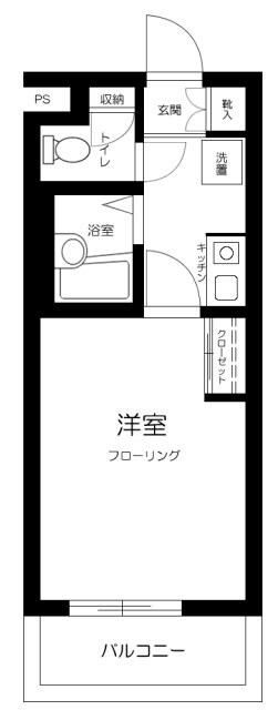 中野坂上駅 徒歩4分 1階の物件間取画像