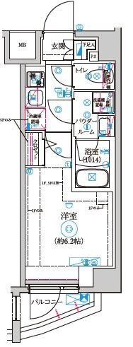 セジョリ高井戸Ⅱの物件間取画像