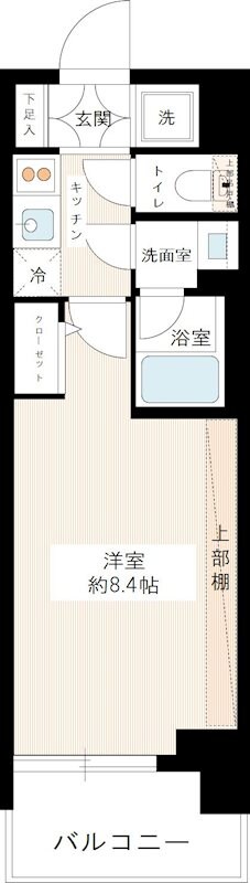 フュージョナル王子HY’Sの物件間取画像
