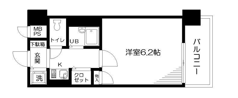 日神パレステージ笹塚第二の物件間取画像