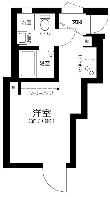 エオリア扇の物件間取画像
