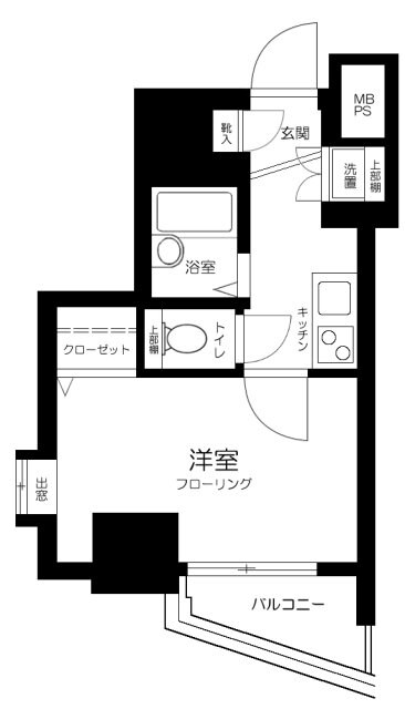 ステージファースト三軒茶屋の物件間取画像