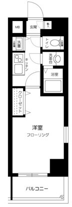 メゾン・ド・ヴィレ高輪の物件間取画像