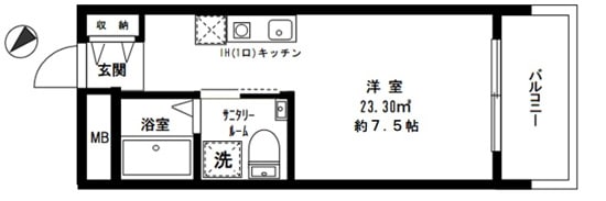 ラミアール赤坂の物件間取画像