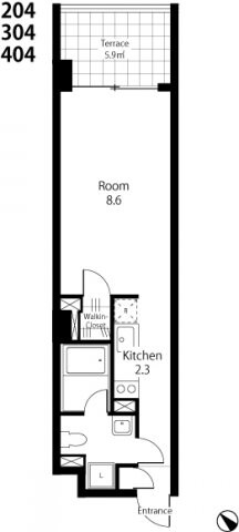 プライムアーバン浮間公園の物件間取画像