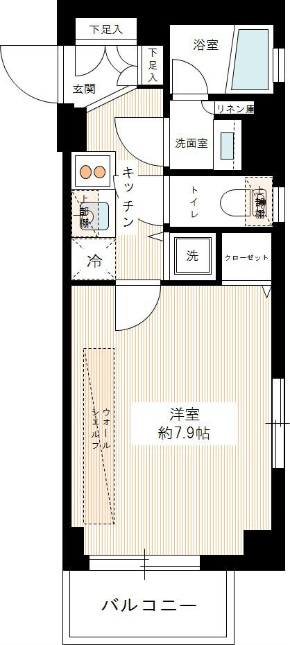 ＭＡＸＩＶ赤羽ＷＥＳＴの物件間取画像