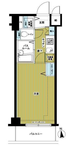 トーシンフェニックス落合公園の物件間取画像