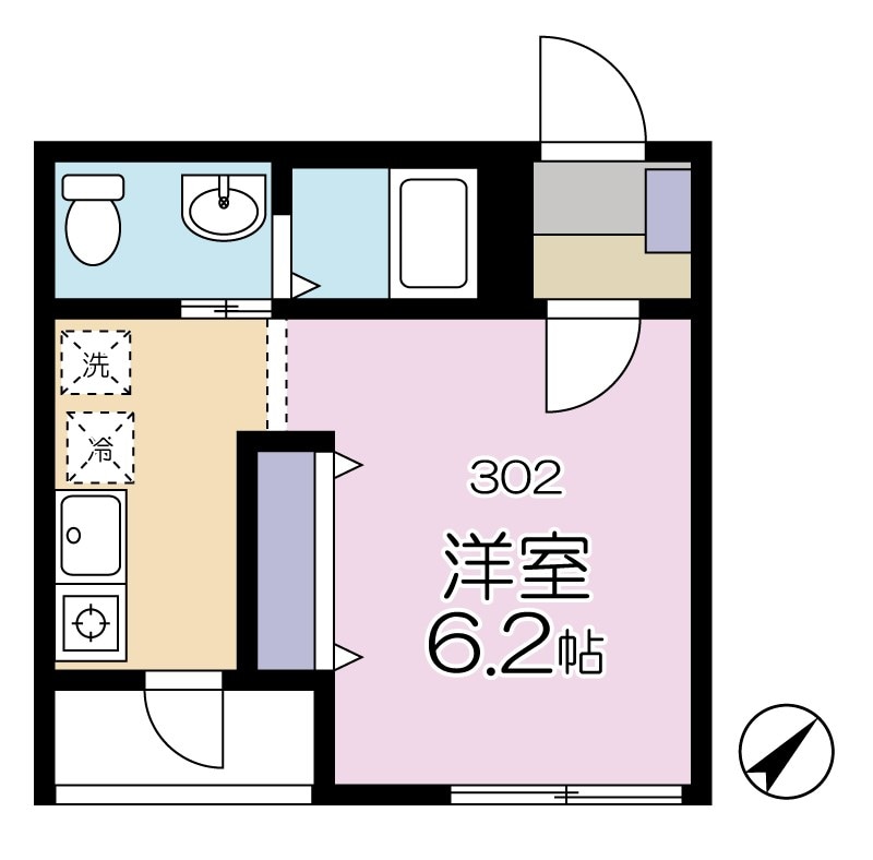 チェリオハイムの物件間取画像