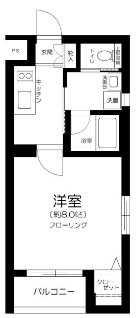 落合南長崎駅 徒歩9分 3階の物件間取画像