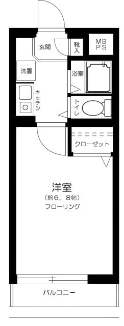 下板橋駅 徒歩9分 1階の物件間取画像