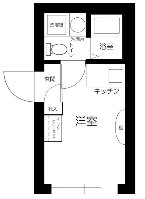 笹塚駅 徒歩8分 3階の物件間取画像