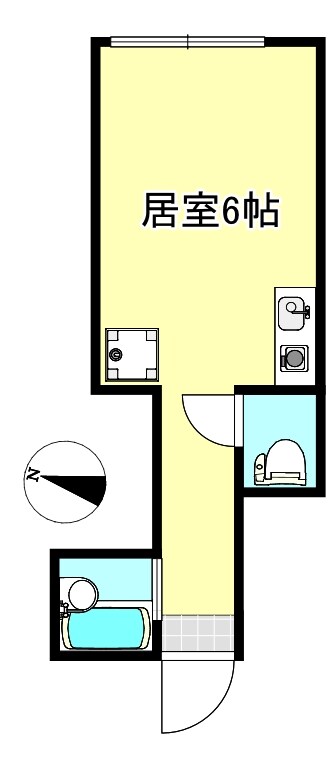 豊島園駅 徒歩13分 1階の物件間取画像