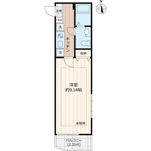 ピアコートＴＭ東武練馬　弐番館の物件間取画像